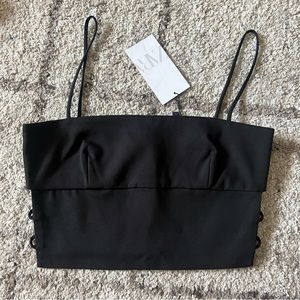 Zara Side Cuttout Top NWT